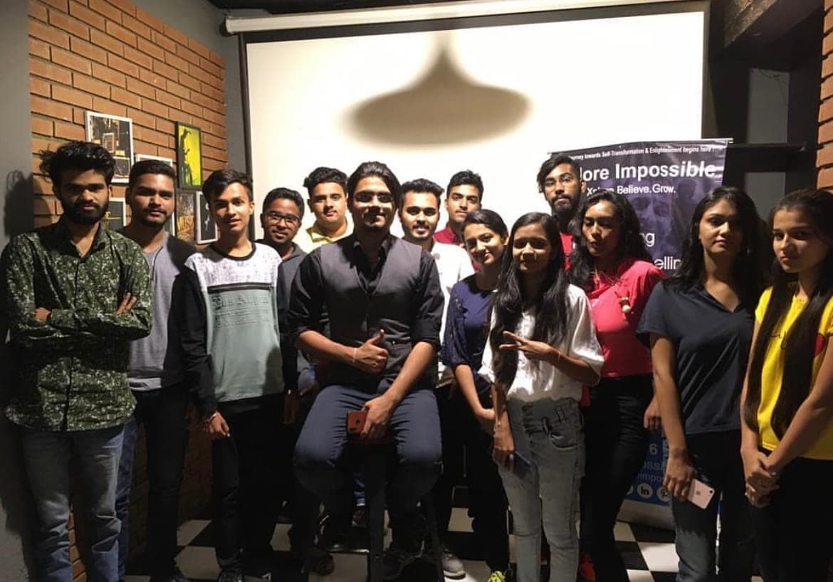 Studio workshop group after a coaching session